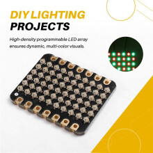 Panneau Matriciel LED WS2812B Affichage à Pixels Programmable pour Projets D'Éclairage SeeedStudio-XIAO DIY XIAO-6x10-RGB-Matrix A