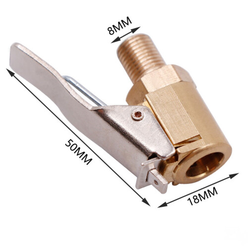 Car Air Pump Thread Nozzle Adapter - Metal 1