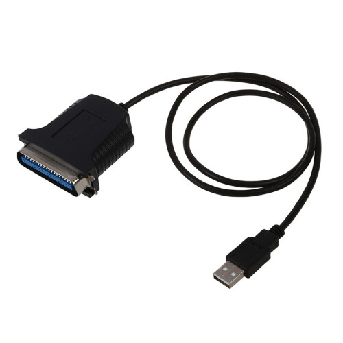 2X New Parallel Port DB36 LPT Printer USB Express Card Converter Adapter Black 1