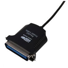 2X New Parallel Port DB36 LPT Printer USB Express Card Converter Adapter Black