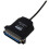 2X New Parallel Port DB36 LPT Printer USB Express Card Converter Adapter Black 1