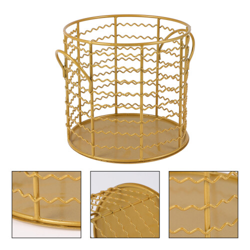Raindrops Wire Fruit Basket Storage Basket Iron 1pack 2
