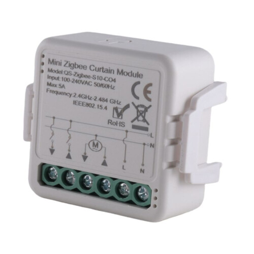 2X Tuya  Zigbee Curtain  Module for Roller Shutter Electric Motor  Life APP Remote Control 1