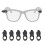 LED Light Privacy Cover for  Meta  Glasses Rotating Blocking Stickers for  Skyler Headliner 2