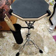 2X Nylon Container Bag, Drum Stick Holder Drumstick Bag for Drum Set Clamp Stick Holder Bag Container