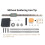 2X Heat Set Insert Press Tool Stealth Press Kit Insert Mutter Embedded Kit M2 M3 M6 M8 för 3D-Utskrift Delar Ingen Lödkolv 8