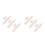 6Pcs Plastic Sewing Chalks Beige Fabric Markers for Tailor Use 4