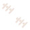 6Pcs Plastic Sewing Chalks Beige Fabric Markers for Tailor Use 7