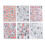 6pcs 3D Nail Embossed Sticker Pumpkin Halloween 2