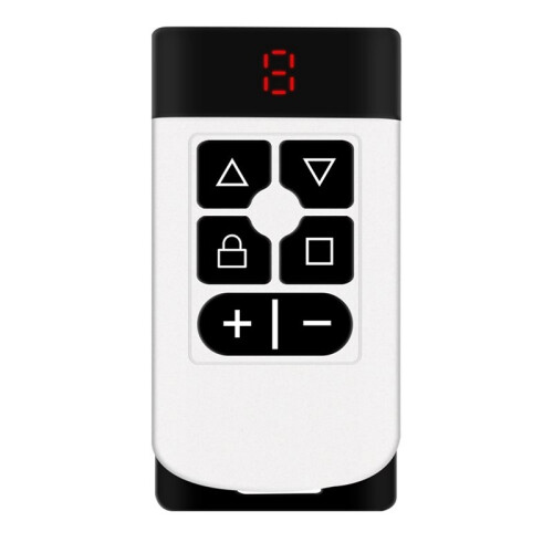2X 6-Button Garage Door Remote Control Duplicator 315MHZ-868MHZ Multi-Frequency Code Grabber Clone Gate Garage C 1