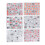 6pcs 3D Nail Embossed Sticker Pumpkin Halloween 12