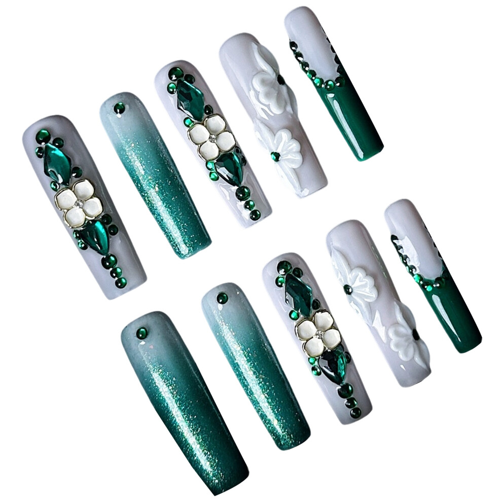 Reach-Tools (A, M) 10Pcs Leopard Nail Stickers, Easy Apply