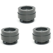 3pcs 70mm 6 Hole Racing Simulator Game Steering Wheel Quick Release Hub Adapter for Simagic M10 A/ Euro Truck