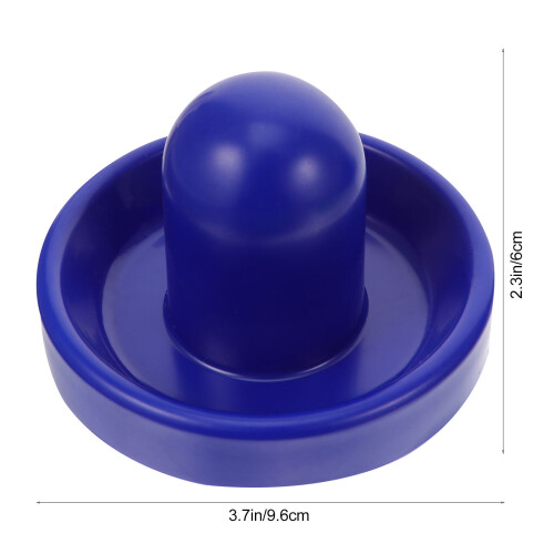 1Set Blue Plastic Air Hockey Pusher Paddle and Puck Replacement Set 1