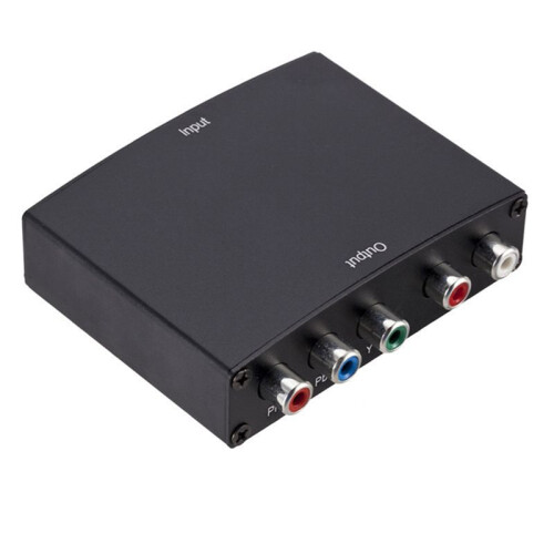 2X Conversor Ypbpr para  Componente para HD CompatíVel com  Conversor CompatíVel com Ypbpr+L/RáUdio para 1