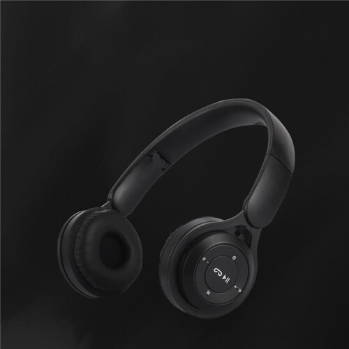 2X Headband  Headset Y08 Wireless  Headset Portable Foldable Children Headset Black 2