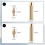 2X Heat Insert Nut Iron Tip M2 M3 M4 M5 M6 M8 Brass Thread Embedded Kit for 3D Printer Soldering Iron 8