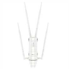 Roteador/AP Wi-Fi Externo AC1200 de Alta Potência, Banda Dupla, Extensor de Wi-Fi Sem Fio 2.4G/5G, Repetidor POE Compatível com Cartão SIM, Plugue