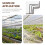Clear Patio Cover Plastic For Plants Camping Insulation 1set 7