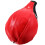 1set Red Pu Pear Shaped Training Ball For Gym 8