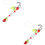2Pcs Durable Cute Phone Charm Strap for Phone Case Keychain Decoration 7