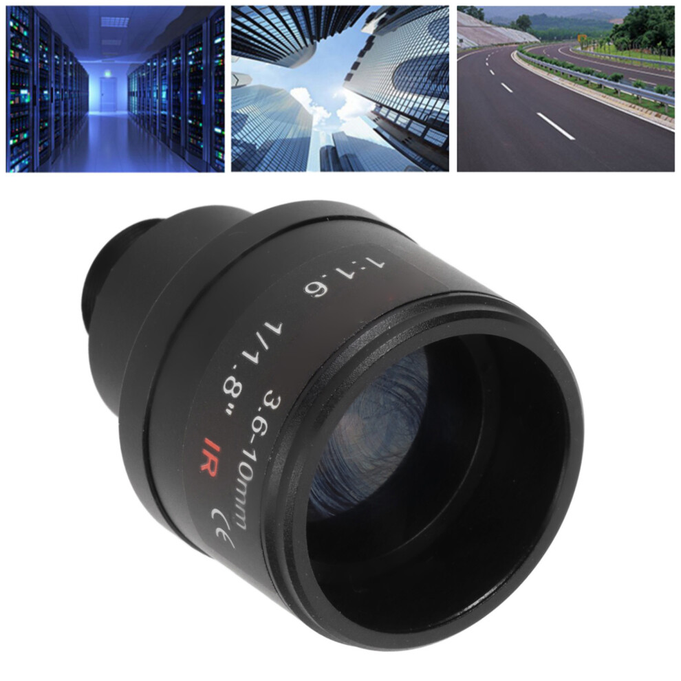 6Mp 3.6-10Mm Manual Zoom Cctv Lens F1.6 For Security Cameras 9451388937746