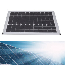 100W Monocrystalline Solar Panel Charger 15.7in x 10.8in Portable