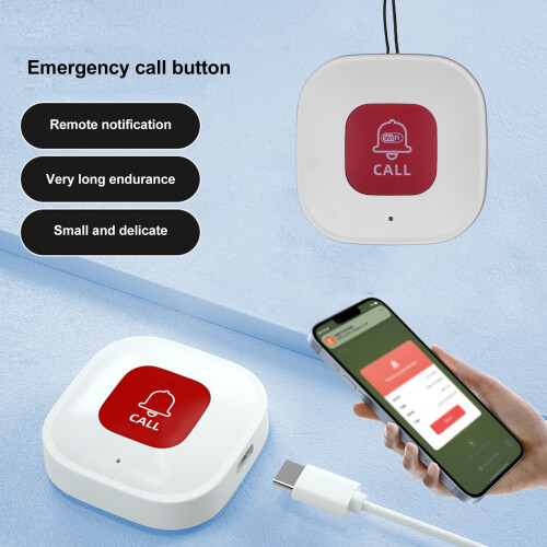 WiFi Nurse Alert System with Call Button for Elderly Patient Safety 1