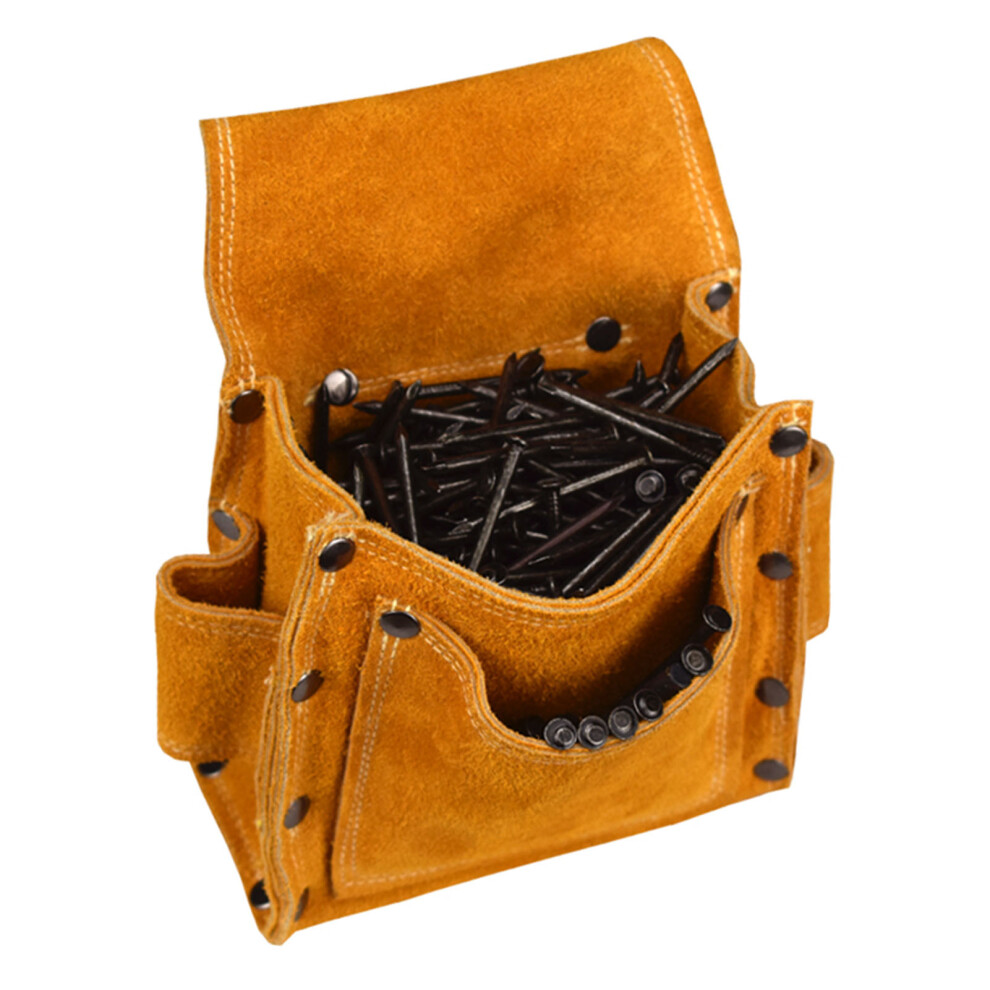 Carpenter Tool Belt Waist Pouch Yellow
