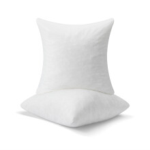24x24 Pillow Insert Pack of 2 Shredded Memory Foam Square Cushion for Sofa and Bed