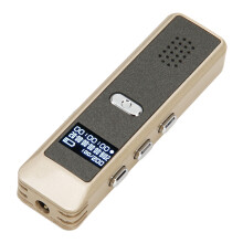 Sprachaktivierter Recorder 16GB HD Rauschreduzierung MP3 Grau Spiegel Gold