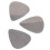 18X Stainless Steel Guitar Picks - Silver 3