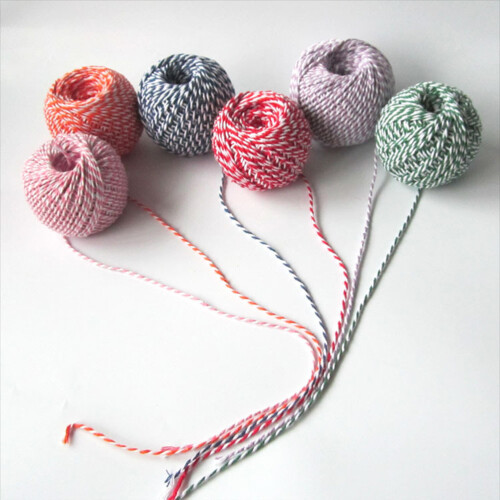 14 Pcs Decorations Rope Assorted Color Twine Practical 2