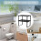2 Pcs Decorative Tins With Lids Storage Boxes Kitchen Rack 6