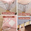 Bed Sheet Straps Adjustable Elastic Holders NonSlip Mattress Corner Clips White 4 Pack 2