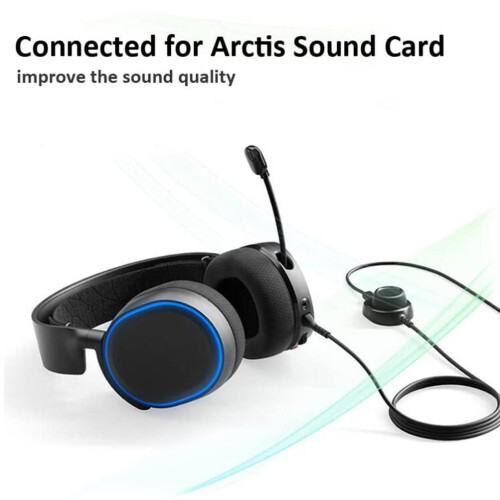 Headphone Cable 1.5m 4.9ft OFC for Arctis 3/5/7 2