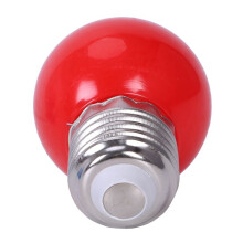 4X E27 3W 6 SMD LED Energiesparlampe Globe Light Lampe AC 110-240V, Rot