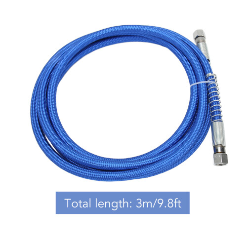 Blue Silicone High Temp Steam Hose for Iron 9.8ft 3m 1
