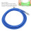 Blue Silicone High Temp Steam Hose for Iron 9.8ft 3m 5