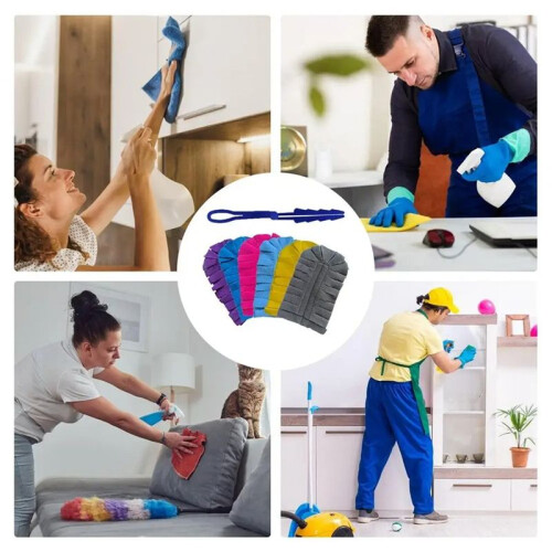 Duster Refills Replacement Duster Pads for Multi Surfaces Heavy Duty Duster Cleaning Pads for Home Equipment Tools 1