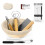 Sourdough Bread Fermentation Kit with Date Marking Feeding Bands and Proofing Baskets 1