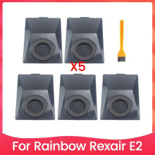 6 STUKS Stofzuigerfilter en Reinigingsborstel Accessoire voor Rainbow Rexair E2 Stofzuiger Vervangende Onderdelen