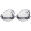 8Pcs Enamelware Bowls White Durable for Cooking and Serving 6