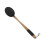 Back Lotion Applicator with Long Handle and 1 Replaceable Pads, Ideal for Young People and the Elderly-Black. 1