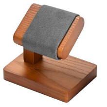 Wooden Watch Rack T-Shaped Jewelry Rack Display Stand SolidWood Bracelet Jewelry StorageRack Wooden T-Shaped Watchrack B