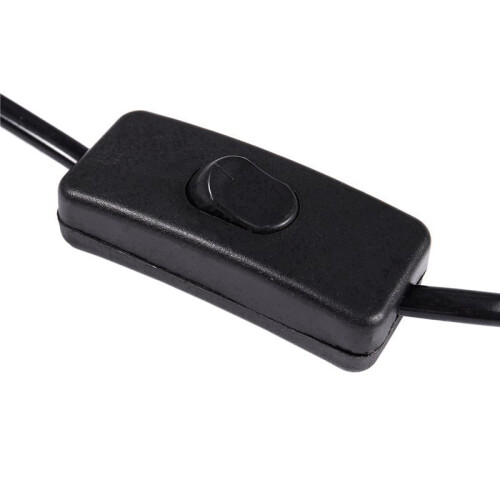 5X US Plug 1.8M Power Cord /Off Button  AC110V 3A AC250V 6A Black 2