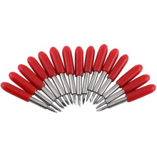 15Pcs Roland Vinyl Cutter, 45 Degree Roland Cutting Plotter Vinyl Cutter Blades, Lettering Blade Replacement Blades for GCC Cricut Pieces