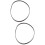 2Pcs Bread Machine Drive Belt Replacement Spare Part 9