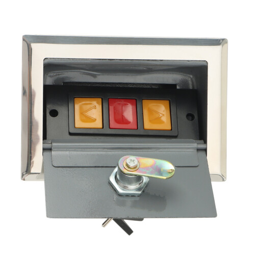 Garage Door Opener, Electric Door Roll  Lock Box, Surface Mounted Concealed Button  B 2