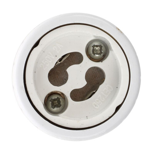 6X Lamp Adapter Lamp Socket for GU10 to E27 Light Bulbs 1